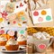 1000 Pcs Fall Pumpkin Stickers Roll (Boho Color) 3.54 x 1.57 x 1.57 inches